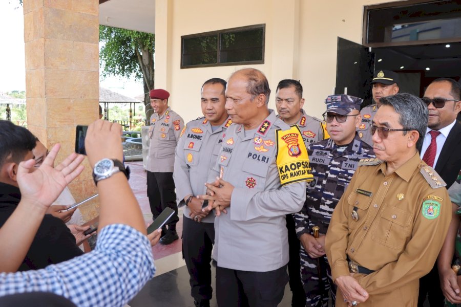 Kapolda Kaltim Pastikan Pemilu Di Kutim berjalan Lancar & Aman